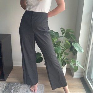 Lafayette 148 New York Virgin Wool "Menswear" Stretch Dress Pants Womens Size 10